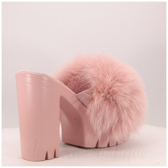 NALA GET WHAT I WANT CHUNK HEEL PLATFORM - Picture 5 of 8